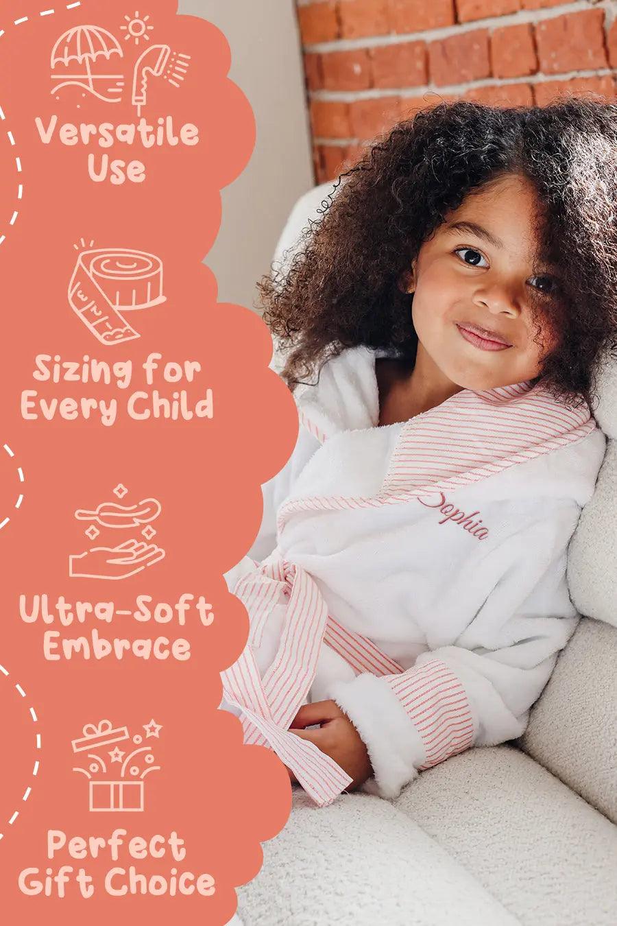 Kids Plush Robe – Ultra Soft, Safe & Cozy for Toddlers & Kids